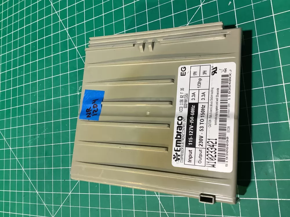 Whirlpool Maytag Kenmore W10233421 Refrigeration Control AZ134214 | NR1204