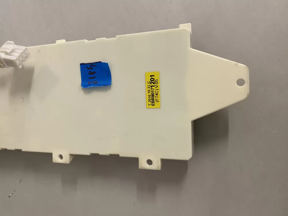 LG EBR80171201 Dryer Control Board Interface AZ203962 | BK2185