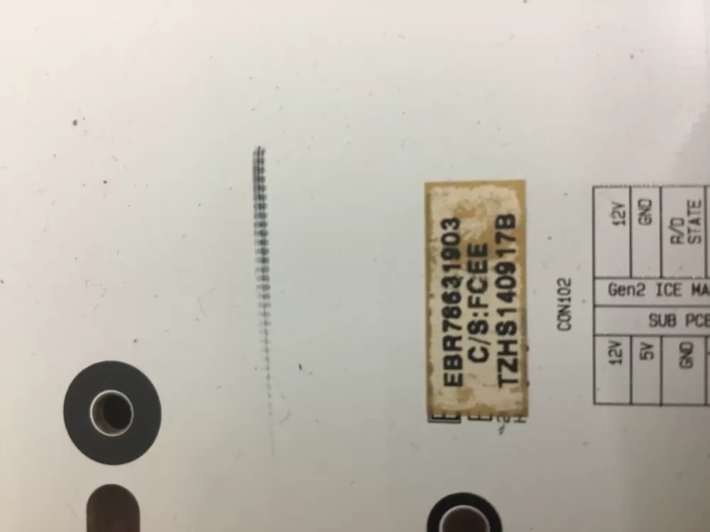 LG EBR78631903 Refrigerator Control Board Dispenser AZ30706 | NR880