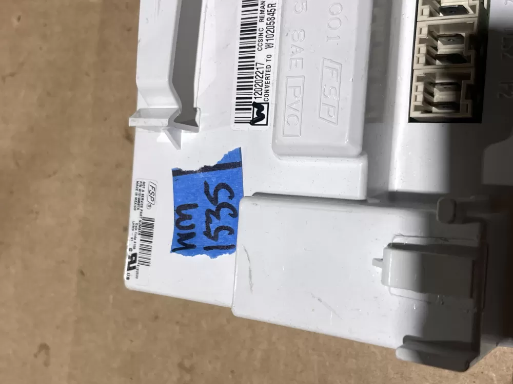 Whirlpool washer control  Board  W10205845 WPW10679605 AZ73474 | Wm1535
