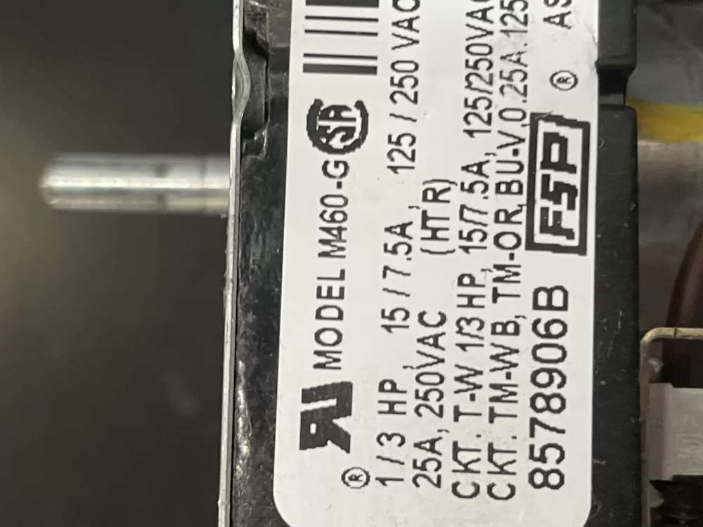 Whirlpool 8578906B PD00006074 WP8578906 8578906 Dryer Timer AZ4994 | 1578wM