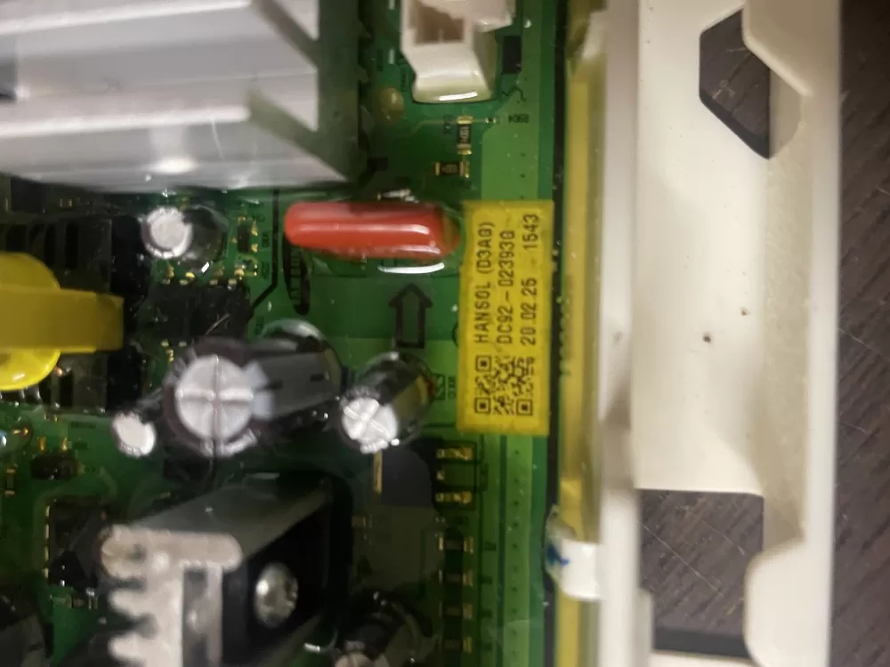 Samsung DC92-02393G DC92-02393M PS16556778 Washer Control Board AZ41968 | Wmv416