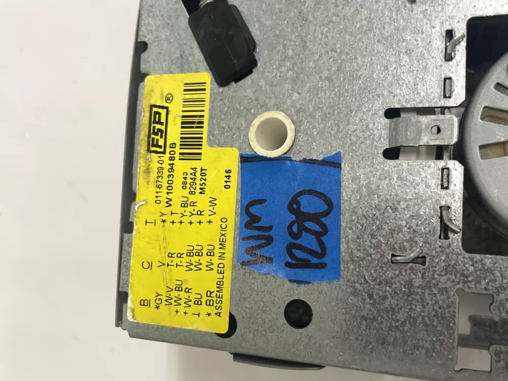 W10039480 Whirlpool Dishwasher Timer