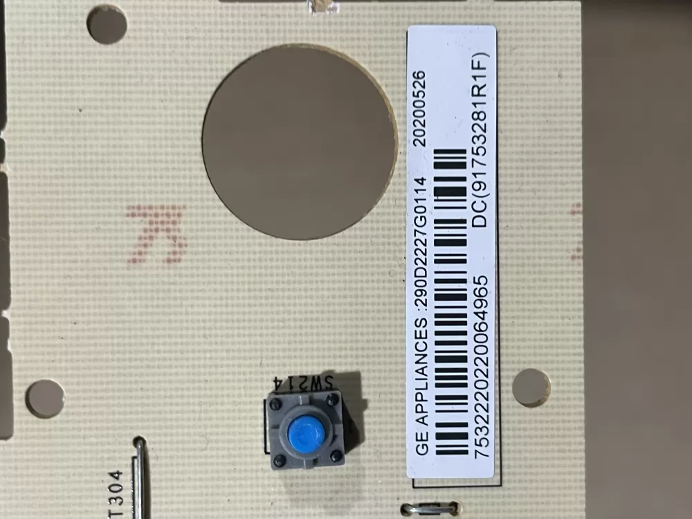 GE 290D2227G014 Washer Control Board AZ91861 | Wm1282