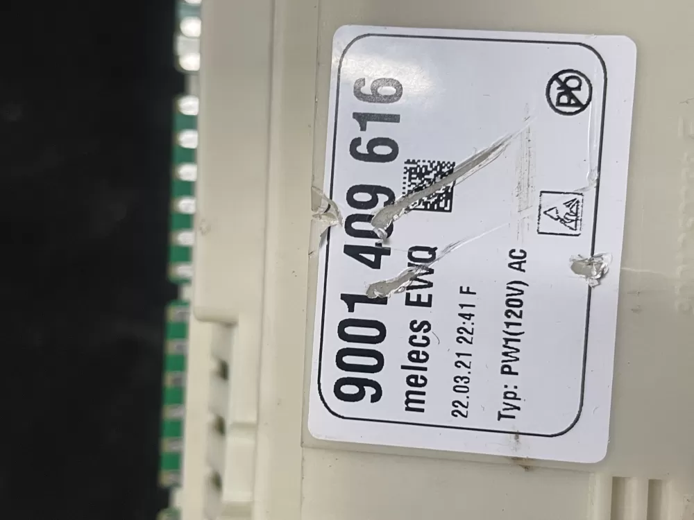 Bosch 9001 409 616 Dishwasher Control Board AZ3821 | Wm601