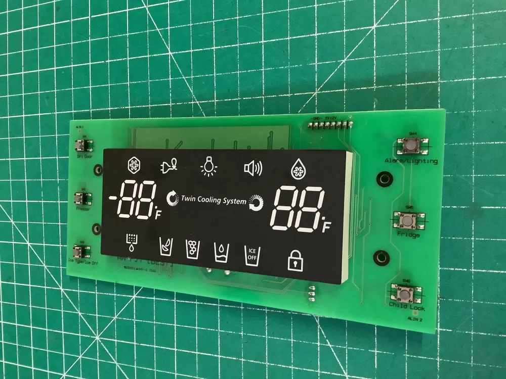 Samsung DA41-00463F Refrigerator UI Display Control Board AZ230968 | NR1413