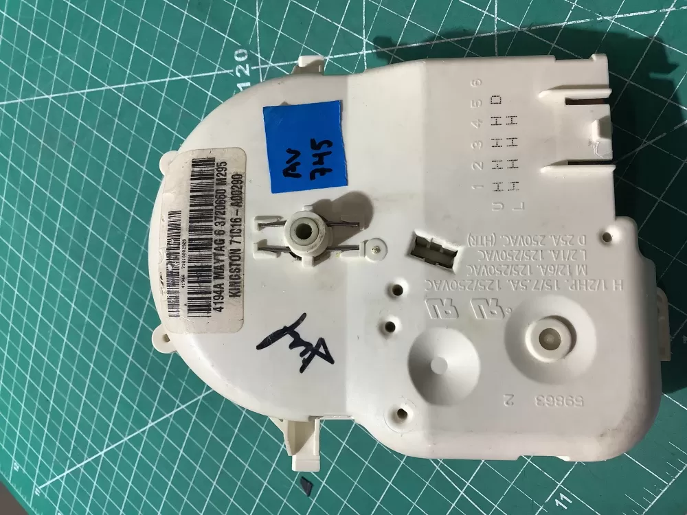 Maytag 6 3720660 Dryer Timer 6 3720660 AZ188587 | AV745