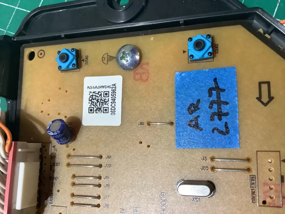Samsung DC92-01662J DC41-00241A Washer Control Board AZ199163 | AR2777