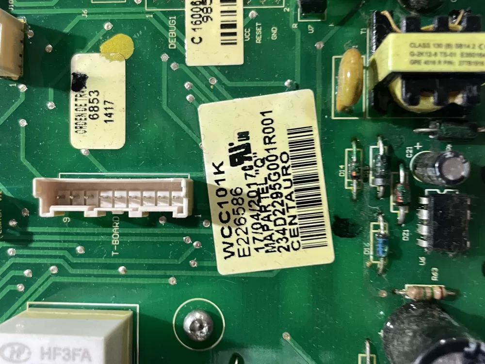 GE Hotpoint 234D2295G001 896455 Washer Control Board AZ184308 | Wm451