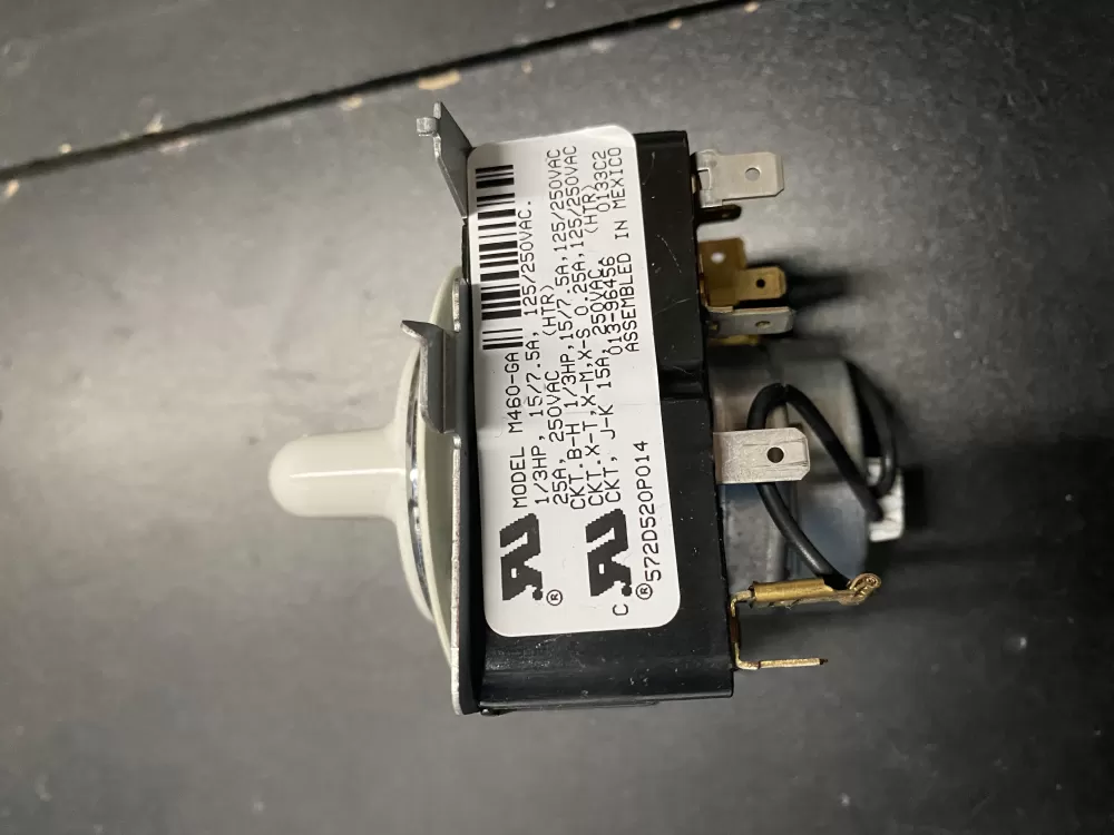 GE 572D520P014 WE4M260 Dryer Timer