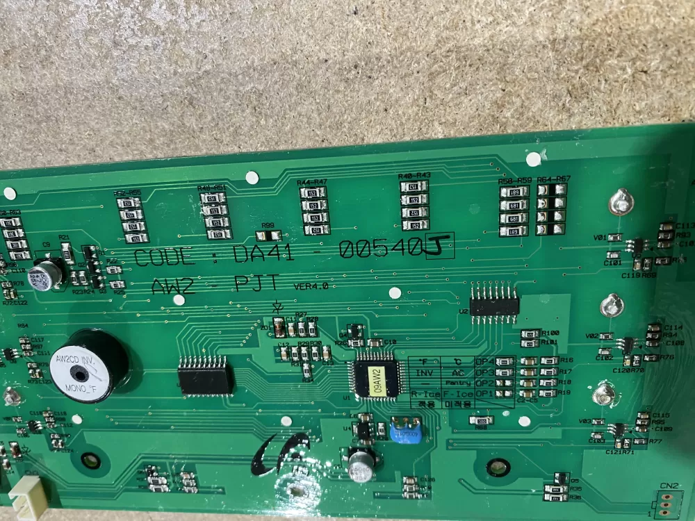 Samsung DA41-00540J Refrigerator Display Control Board Display AZ66925 | BK1949