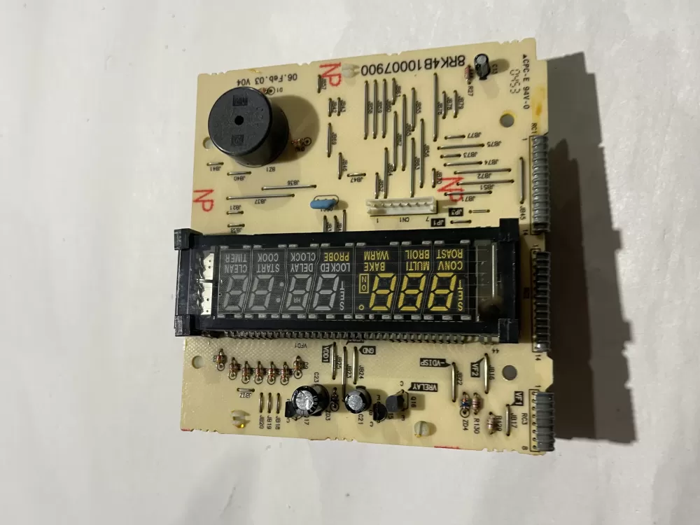 GE 8RK4B10007900 Oven Control Board AZ187304 | Wm2037