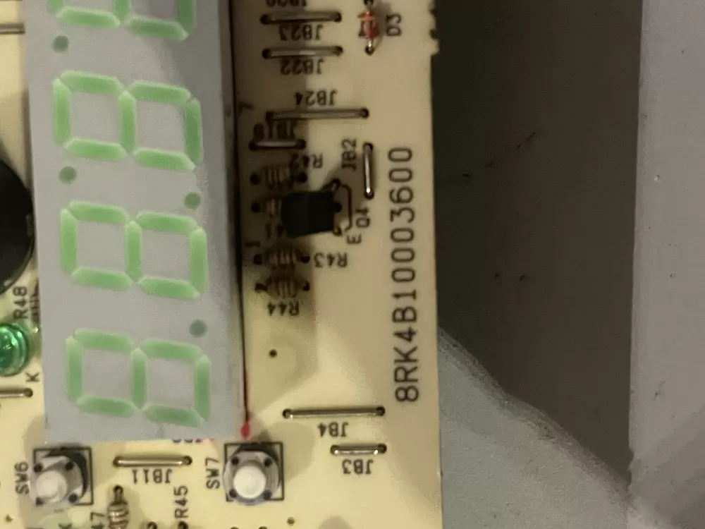 GE 8RK4B10003600 T08 2K Microwave Control Board Switch AZ33520 | Wm341