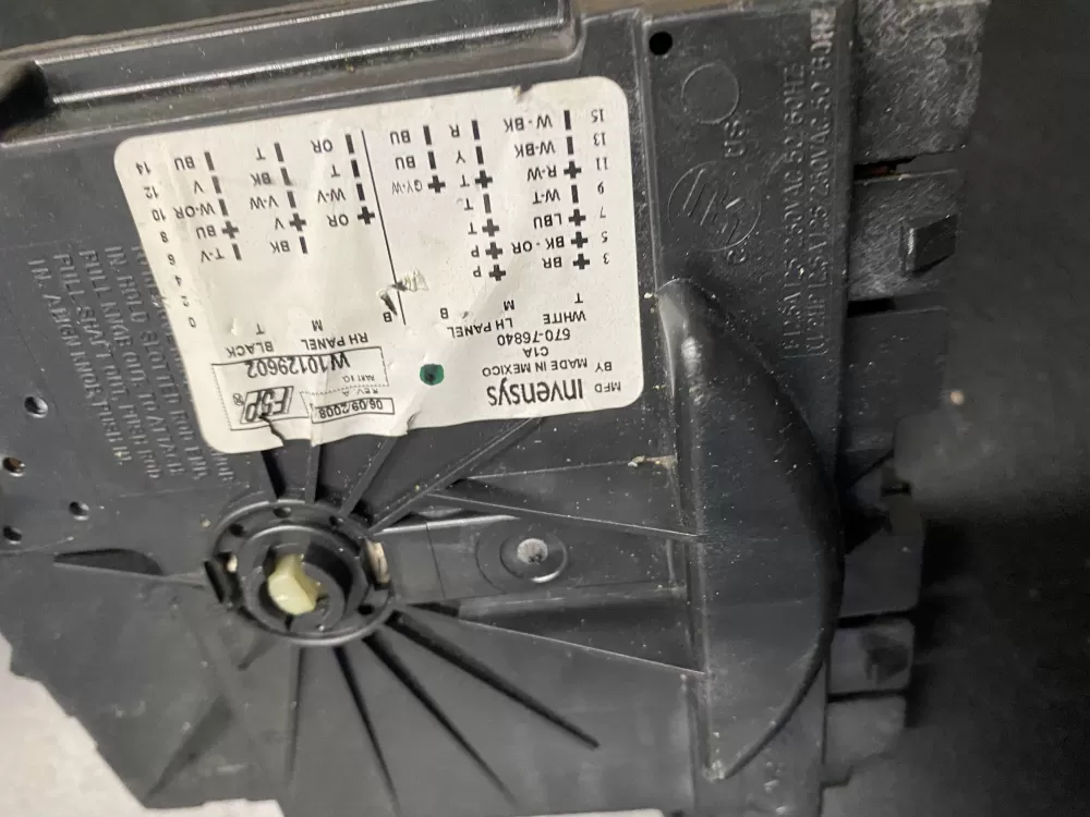 Whirlpool 280223 W10129602 Washer Timer With Knob AZ2314 | BK1027