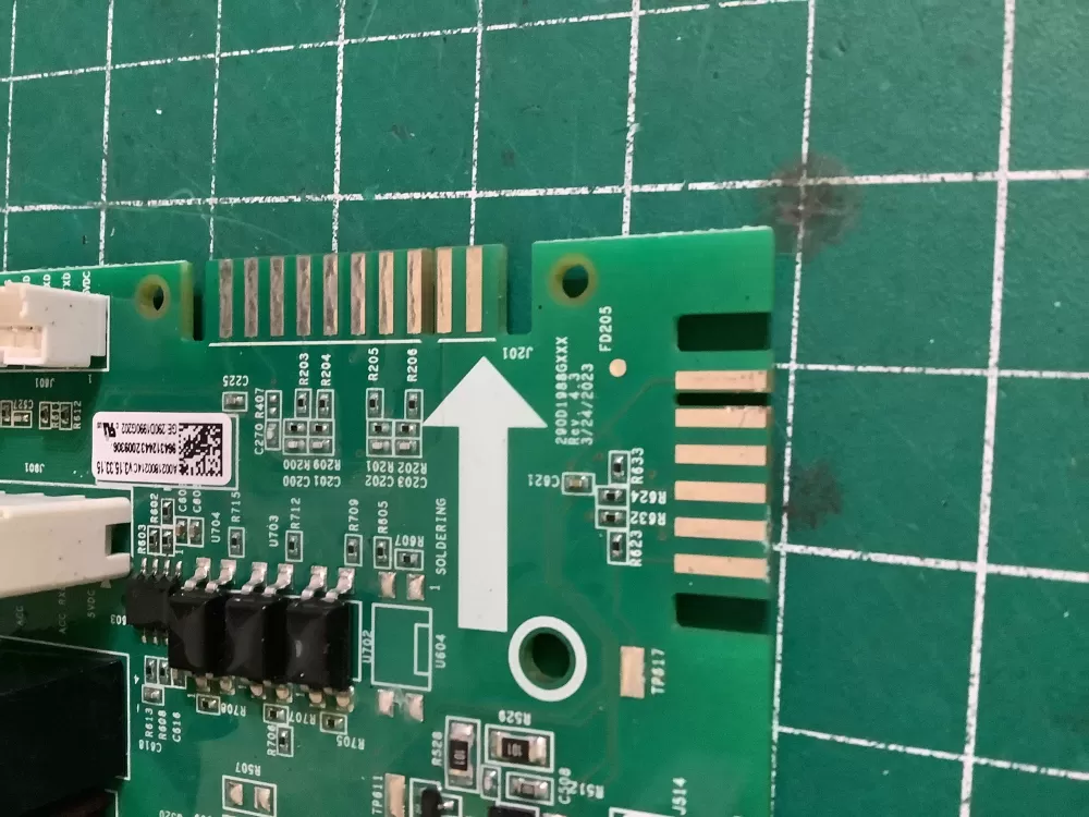 GE Washer Control Board 290D1990G201 AZ170585 | NR2610
