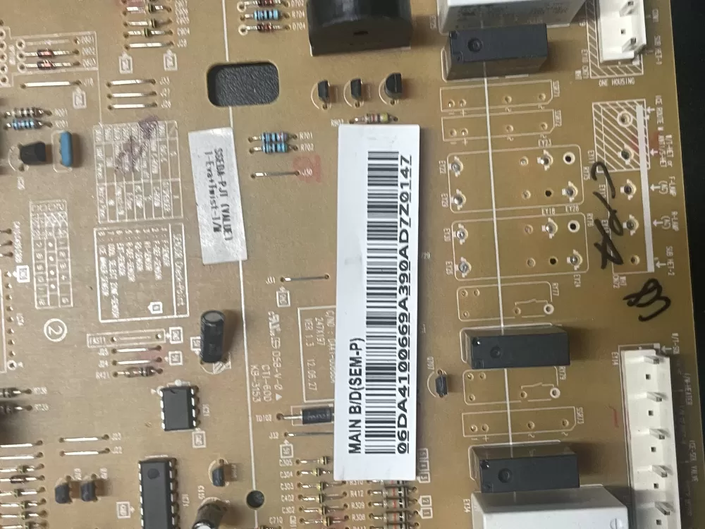 Samsung AP4909012 DA92-00055A Refrigerator Control Board AZ17491 | WMV82