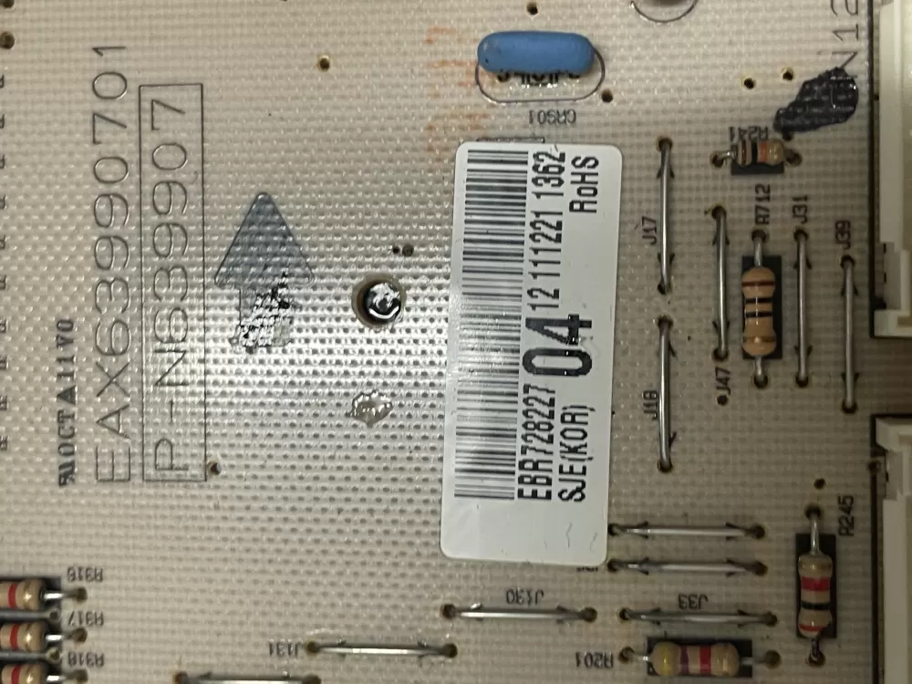 LG EBR72822704 Range Control Board AZ96959 | Wm2079