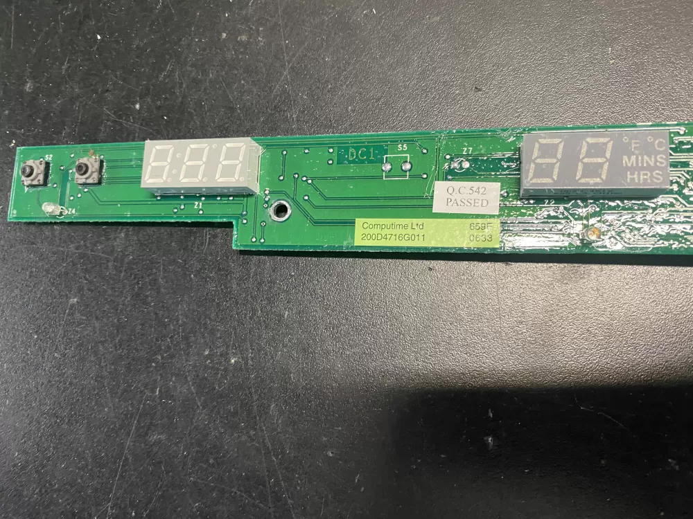 GE 200D4716G011 Refrigerator Control Control Board AZ12392 | BK1027