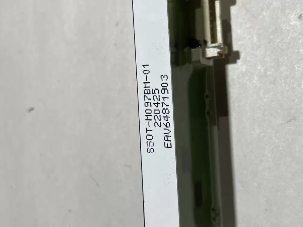 GE EAV64871903 1948dlmd0 Microwave Control Board Led Display AZ135211 | Wm767