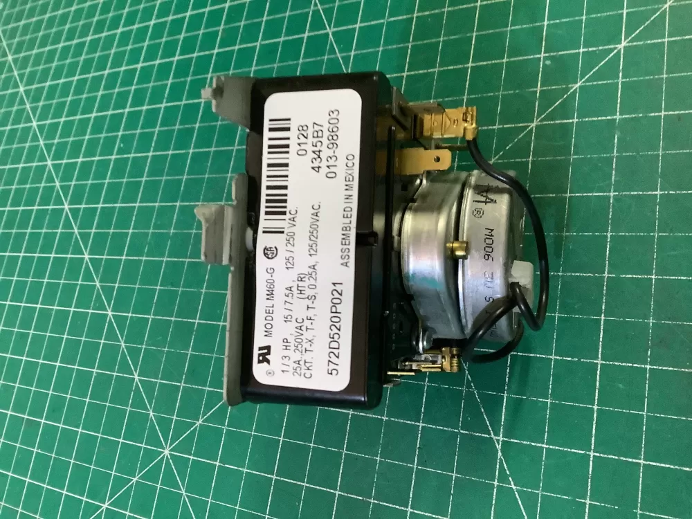 GE 572D520P021 WE4M271 Dryer Timer AZ194769 | NR2090