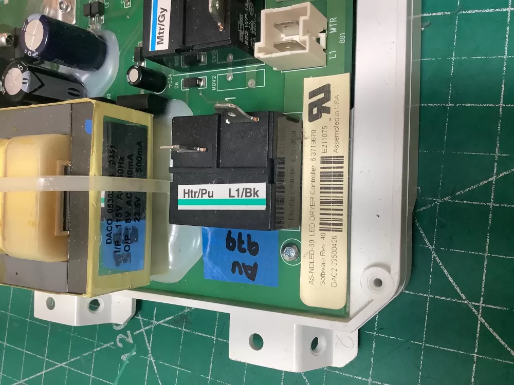 Maytag 6 3719670 Dryer Control Board AZ226657 | ARV979