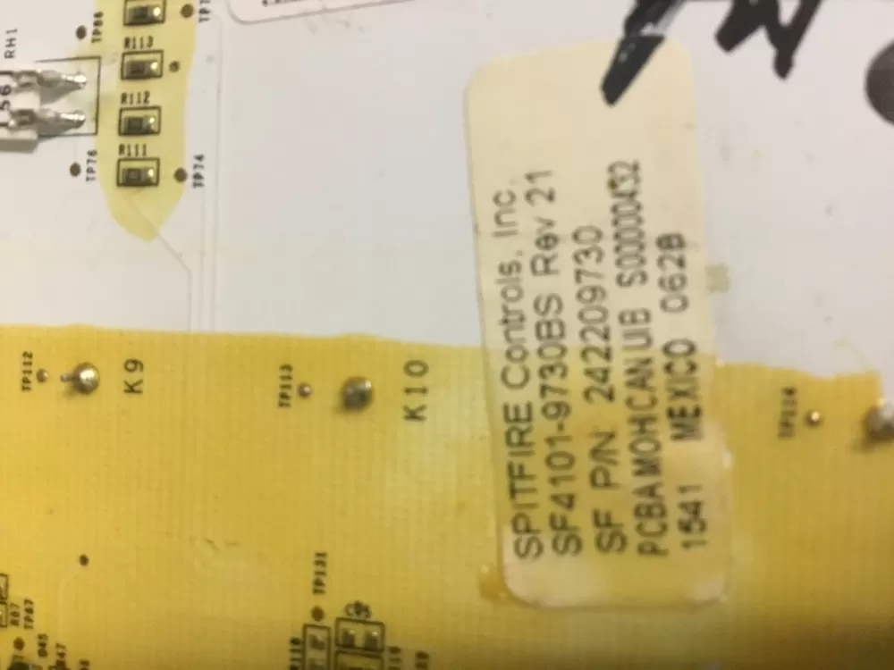 Frigidaire AP6285796 Refrigerator Control Board Display AZ19151 | NR62