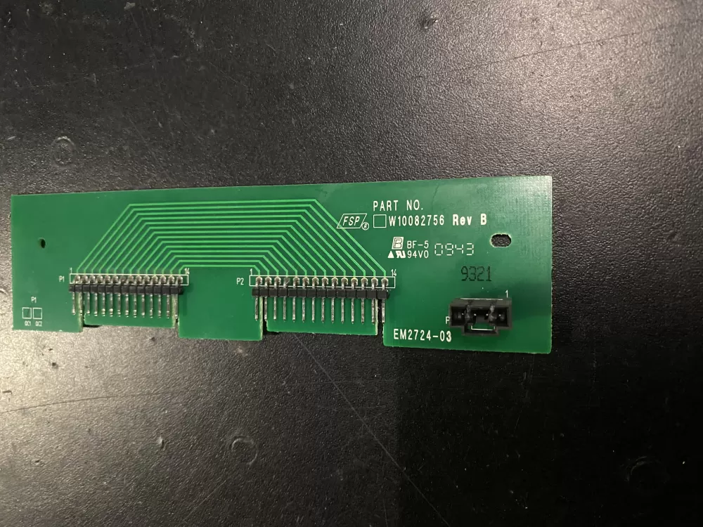Kenmore W10082756 WPW10082756 PS11748176 W10082756 B Dishwasher Control Board
