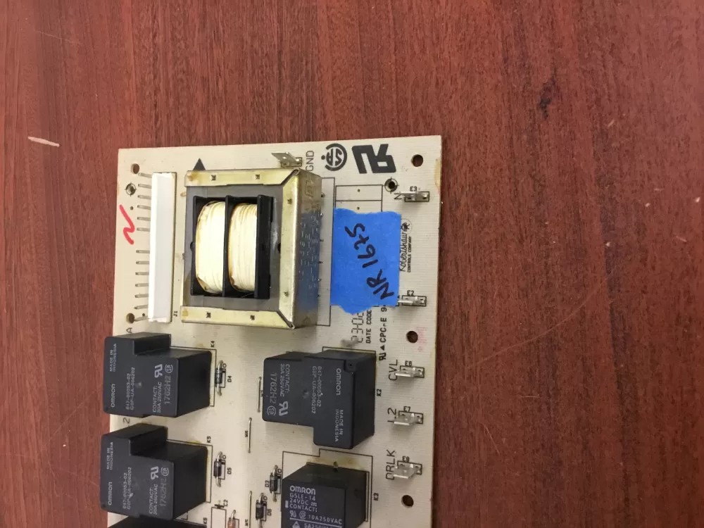Dacor 100 00791 00 82127 Oven Range Relay Control Board AZ31849 | NR1675