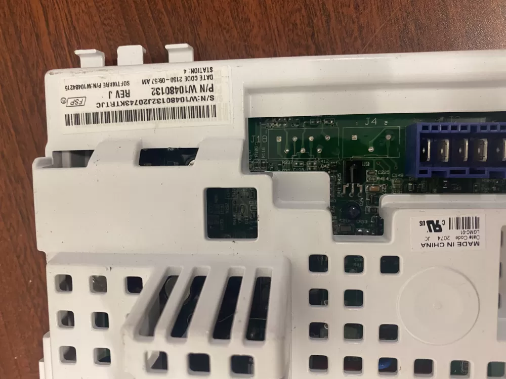 Maytag W10445345 W10480132 PS3653304 W10480132 J Washer Control Board