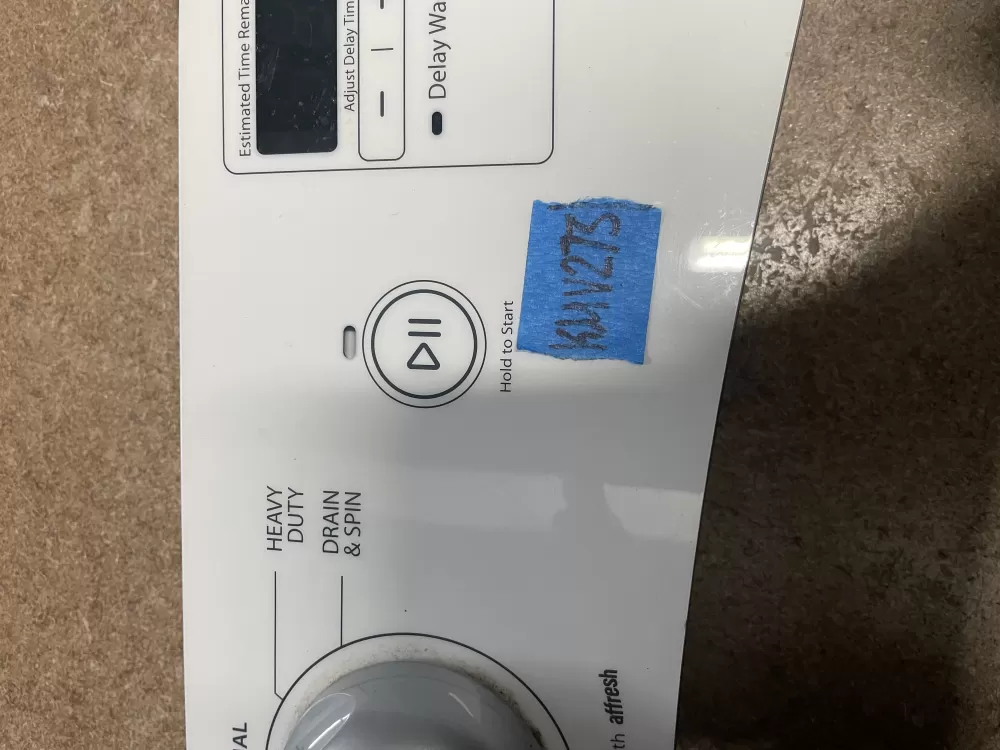 Whirlpool W10558237 WPW10558237 PS11756278 Washer Control Panel AZ14581 | KMV273