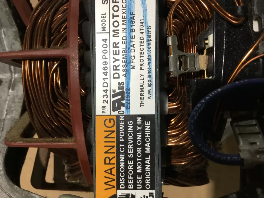 GE WE17M0024 WE17M24 WE17X23618 Dryer Motor