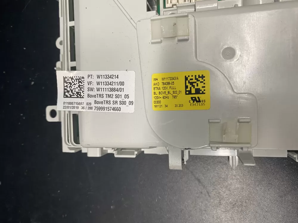 Whirlpool W11173343 Dryer Control Board AZ11068 | BKV214