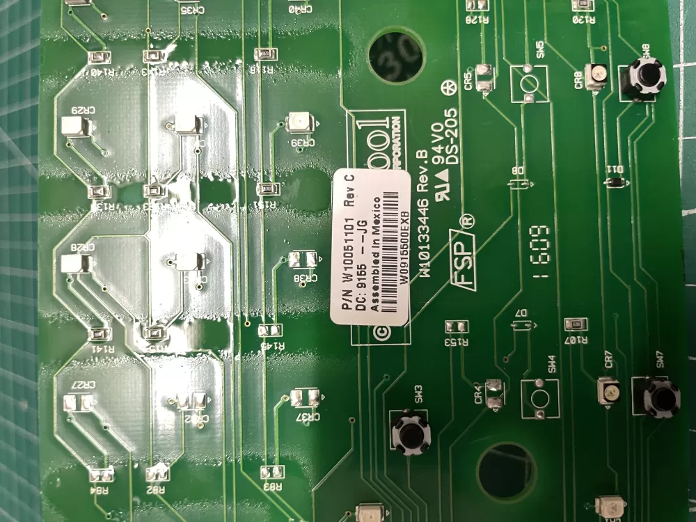 Maytag W10051101 W10051111 WPW10051111 Washer WP Control Board AZ206023 | Wm2158