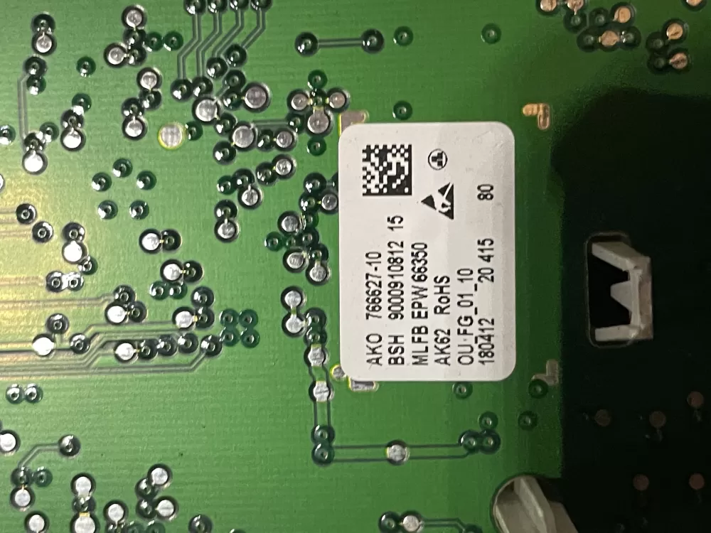 BOSH 766627-10 EPW66350 9000910812 WASHER CONTROL BOARD  AZ30013 | WM945