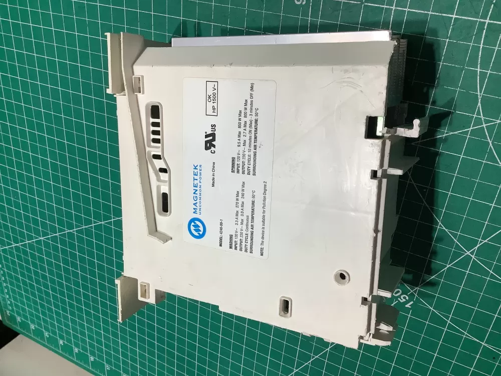 Frigidaire  Kenmore  Electrolux  White Westinghouse 5304504863  AP6025819  134409905  4452243  PS11758142  S134409904  S134409905  4246991  4246-99-100  01620880 Washer Control Board