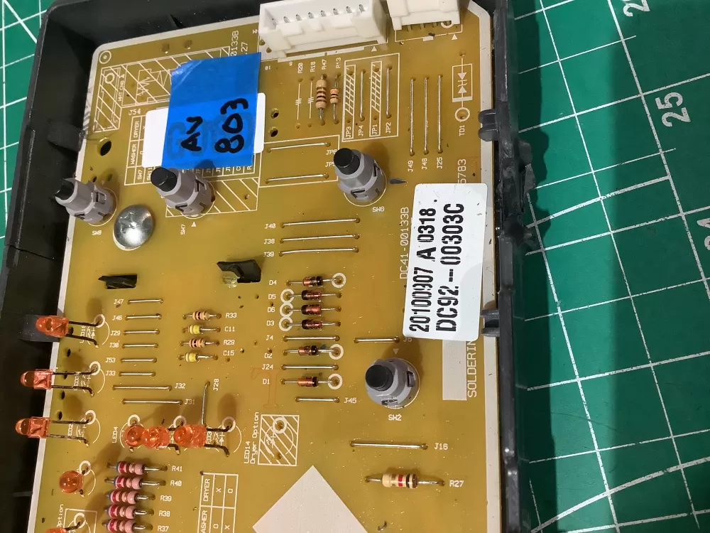 Samsung PDC92 00303C Washer Control Board User Interface AZ188557 | AV803