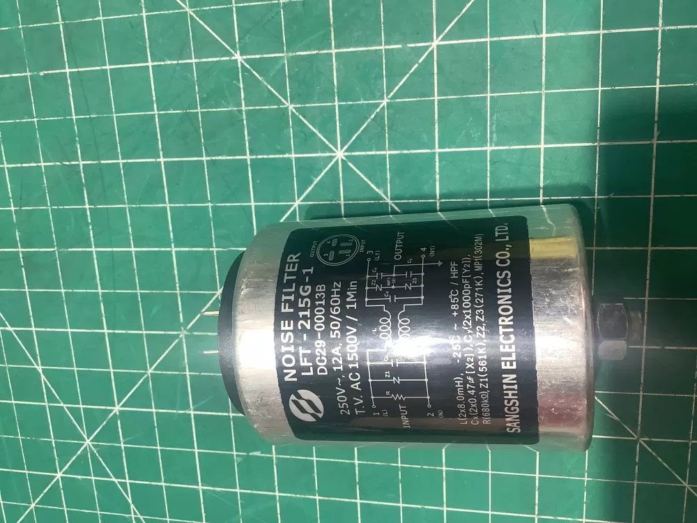 Samsung DC29-00013B Washer Control Board Noise Filter