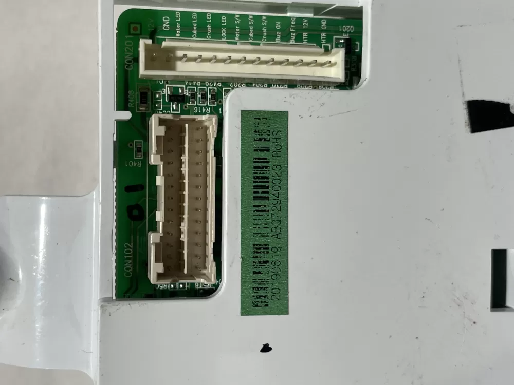 LG EBR78988401 Refrigerator Control Board Dispenser Display AZ124380 | KM376