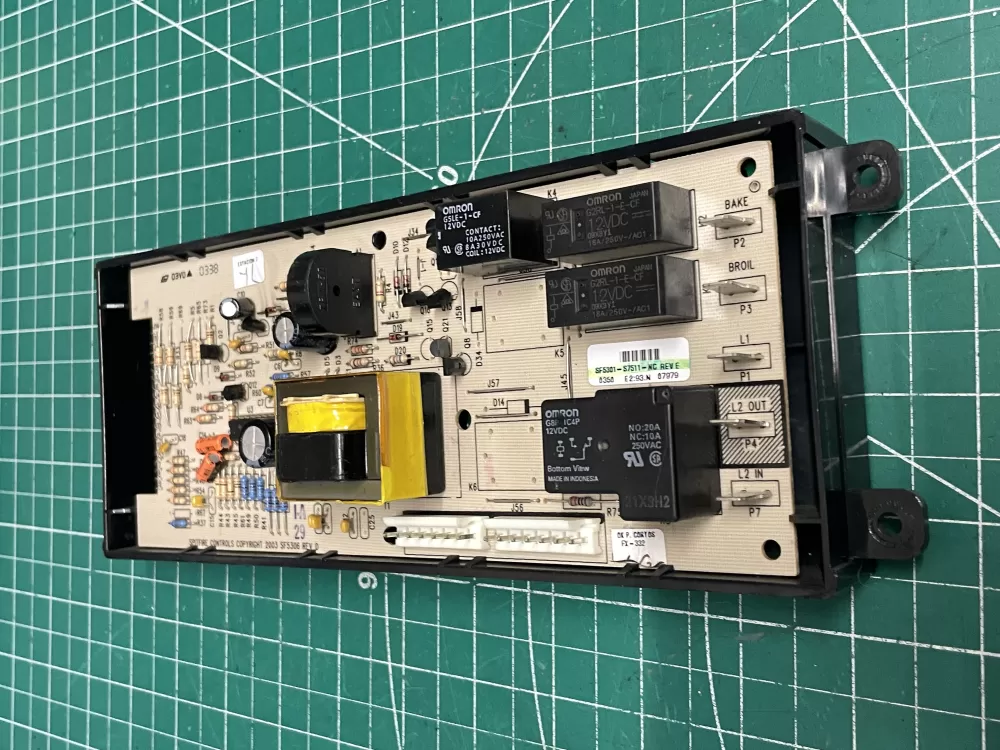 Frigidaire  Kenmore  Tappan  Kelvinator 316207511  AP3561834  1036364  316207531  316557511  AH820139  EA820139  PS820139  SF5301-S7511 Oven Control Board