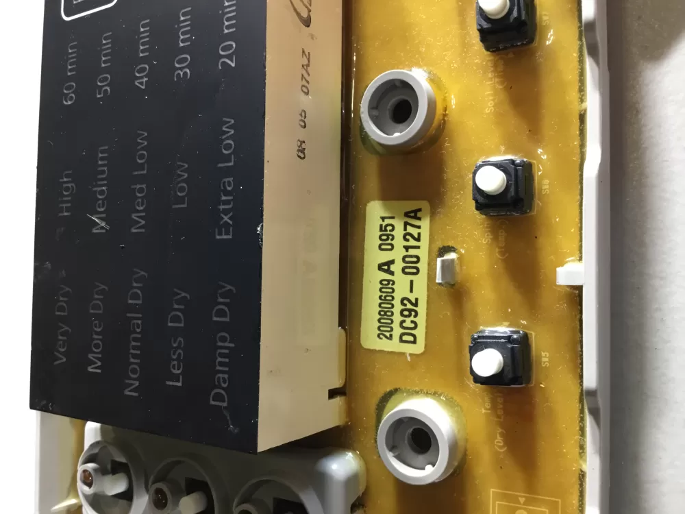 Samsung DC92 00127A Dryer Control Board AZ47016 | NRV447