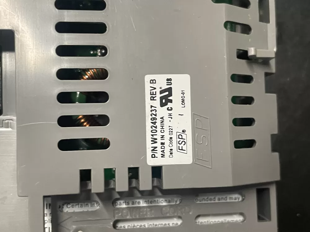 Whirlpool W10249237 B Washer Control Board # W10249237 B819 AZ23964 | WM1169