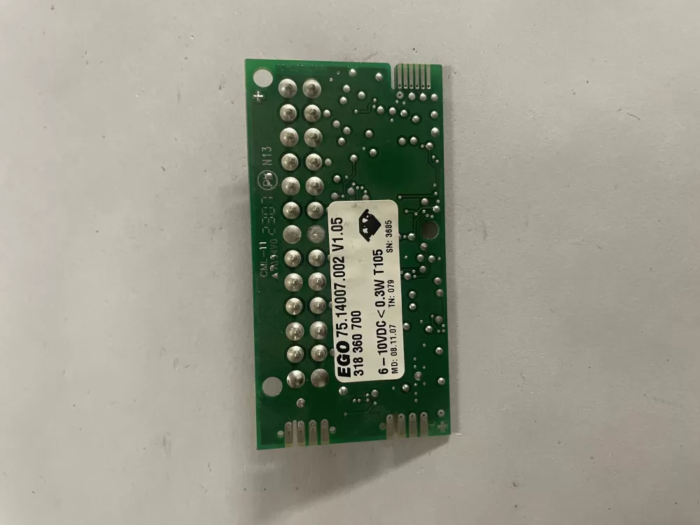 KENMORE RANGE CONTROL BOARD PART # 318360700 AZ122104 | KM1516