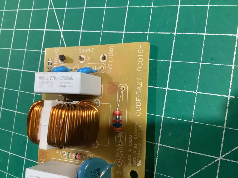 Kenmore DA27 00019H Refrigerator Control Board Noise Filter AZ145477 | NR2433