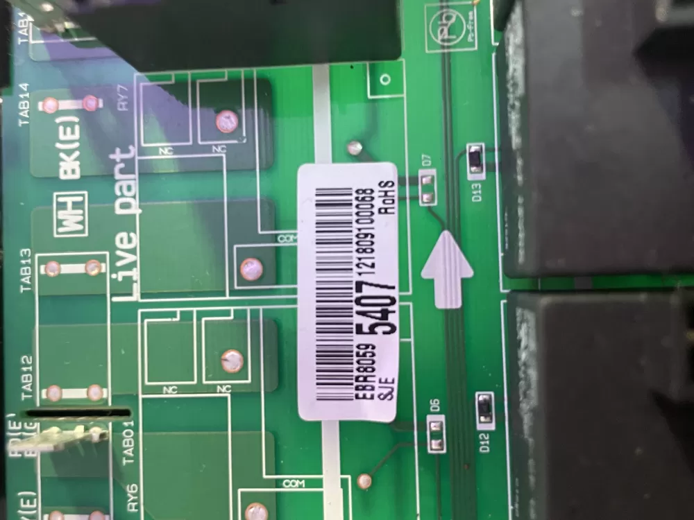 LG Kenmore EBR80595407 Oven Range Control Board AZ195764 | Wm824