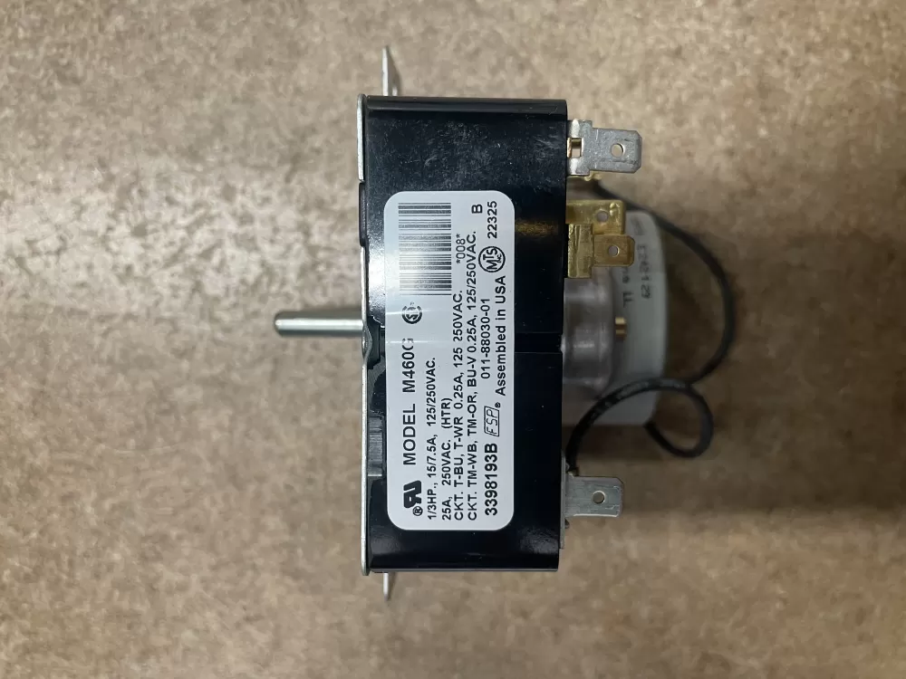 Kenmore  Whirlpool 3398193A Dryer Timer