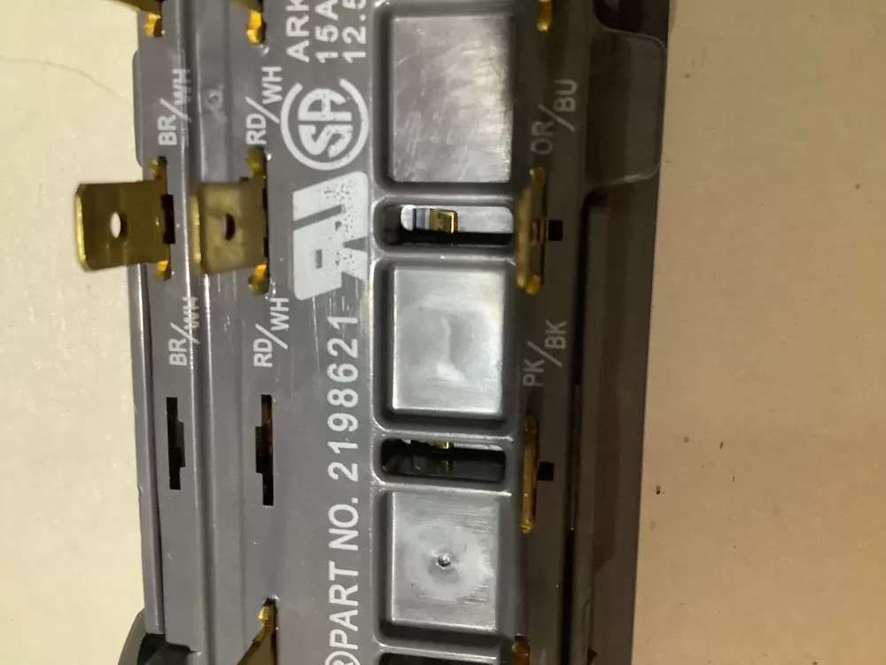 Whirlpool Maytag 2198621 Refrigerator Control Board Dispenser AZ143837 | ZC2416