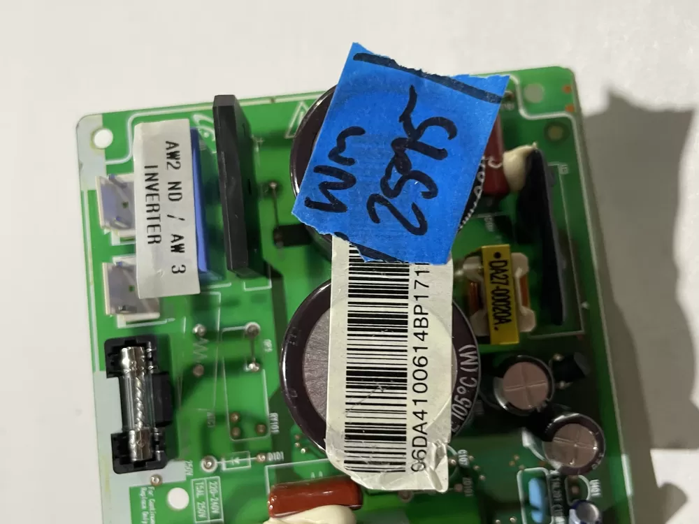 Samsung DA41 00585A 00614B Refrigerator Control Board Inverter AZ169605 | Wm2595