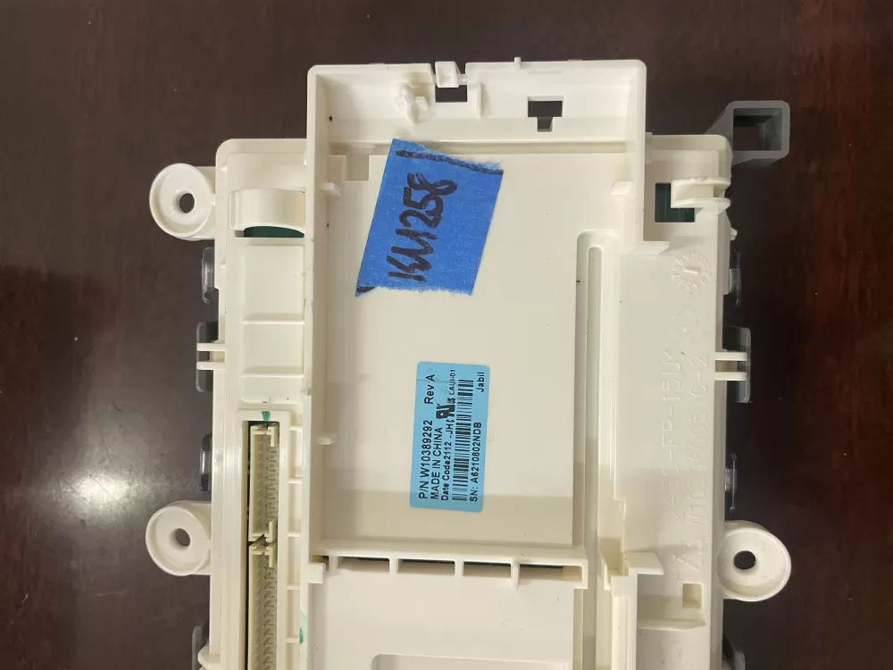 Whirlpool W10389292 Dryer User Interface Display Control Board AZ35768 | KM258