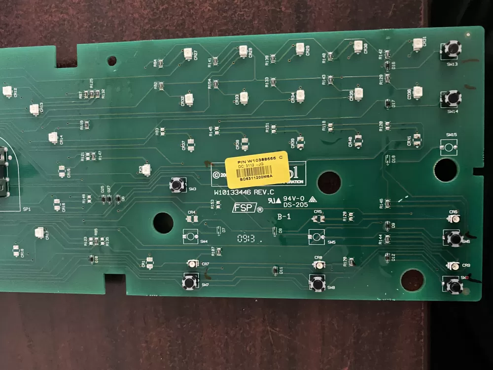 Maytag Whirlpool W10388666 Dryer Control Board AZ35044 | BK938