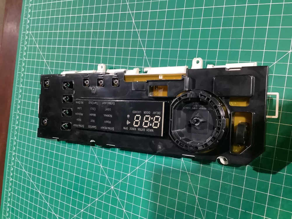 Samsung  GE DC61-01941A Washer Control Board UI Display